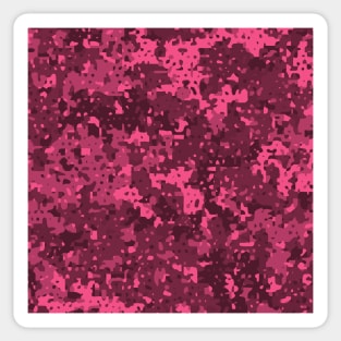 Pink Micro Camo (Camouflage) Pattern Sticker